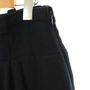 BALENCIAGA ×10 corso como COMMEdesGARCONS ウールスカート 36 ネイビー