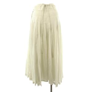 COMME des GARCONS AD1996 コットンプリーツラップスカート ライトグレー KX-712010