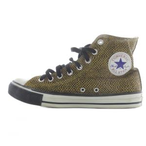 オールスター 100 スネーク ALLSTAR G SNAKE HI スニーカー 27cm ゴールド色