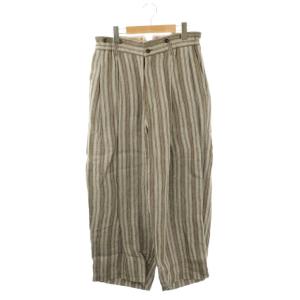 Vintage Stripe パンツ ワイド ストライプ 2 グレー 13535105 /HK OS SH