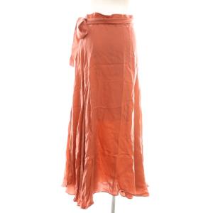 CHAOS ラップスカート サテン インナー付き F ピンク /CX OS SH