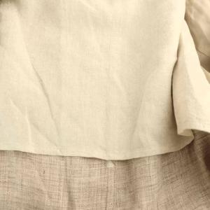 Y's ヨウジヤマモト 24SS LINEN TWEED DOUBLE LAYERED COAT