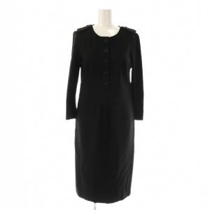 長袖 ワンピース ロング 38 ブラック /HK OS