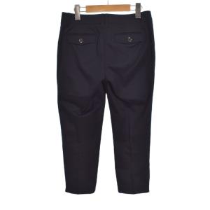 BURBERRY LONDON 裾ジップ パンツ 黒 36 FY