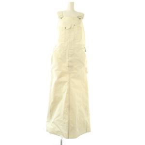 JUMPER SKIRT MAXI PE TWILL M オフホワイト MB221-4007