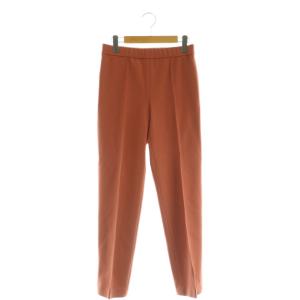 STAGE TINKA2 ウール起毛スラックスパンツ テーパード ウール 40 オレンジピンク /NR