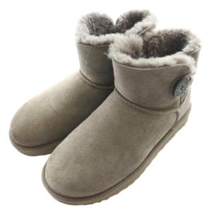 UGG australia ミニ ベイリーボタン Mini Bailey Button II ムートンブーツ ショート US8 25cm