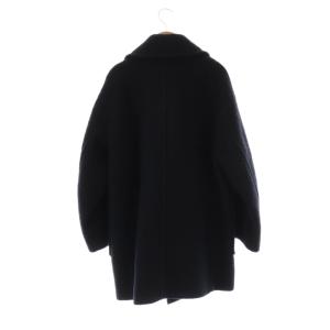 MACPHEE 24AW ブークレーボンディング ダブルブレストコート 36 ネイビー
