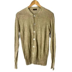 リネン カーディガン 長袖 L ベージュ PC-EE-00000 FY