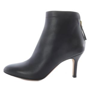 7049 TAXI バックジップ ショートブーツ 39 ブラック