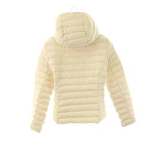 COACH ダウンジャケット アウター ジップアップ XS アイボリー 白 /CX OS