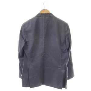 LARDINI 背抜きダブルジャケット テーラード 48 ネイビー PL36105 /HK OS