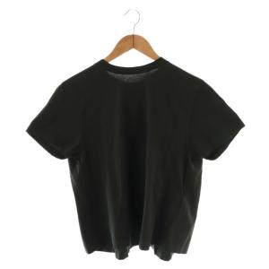 S52GC0334 25SS タック Tシャツ カットソー 半袖 無地 コットン M 黒 /NR OS