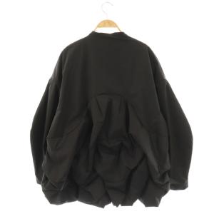 ENFOLD 24AW SOLID BLOUSON 38 ブラック