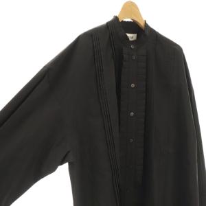 ENFOLD 25AW LOOSE SHIRT 38 ブラック
