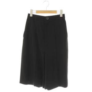 ENFOLD 25SS archetype BEAMUDA TROUSERS パンツ ワイド クロップド 38 ブラック