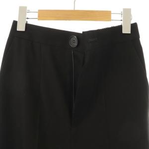 ENFOLD 25SS archetype BEAMUDA TROUSERS パンツ ワイド クロップド 38 ブラック