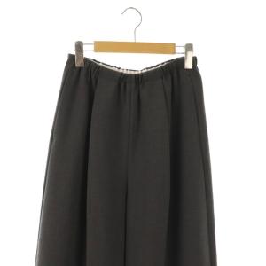 ENFOLD サンプル品 25AW RELAX WIDE PANTS パンツ イージー 38 グレー /CX OS