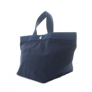 Hervé Chapelier 舟型トートM バッグ ネイビー 707CD SH