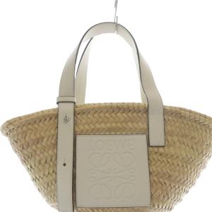 LOEWE basket small bag ベージュ