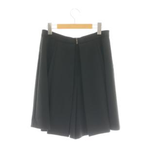 FOXEY NEW YORK SWING SHORT スカート キュロットスカート パンツ 40 ブラック 36682 /CX OS