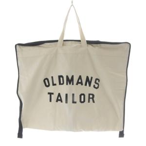 OLDMAN'S TAILOR ガーメントバッグ ハンドバッグ アイボリー /YO26