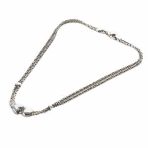 ダブルロープ ハート 925 ネックレス