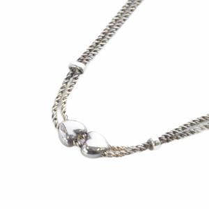 TIFFANY&Co. ダブルロープ ハート 925 ネックレス