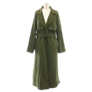 Ameri VINTAGE アメリ AMERI REVERSIBLE TRENCH COAT トレンチコート チェック カーキ マルチカラー