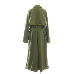 Ameri VINTAGE アメリ AMERI REVERSIBLE TRENCH COAT トレンチコート チェック カーキ マルチカラー