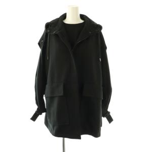 2点セット ドライポンチフードブルゾン ジャケット ノースリーブ スウェット 長袖 38 黒 531-1150215