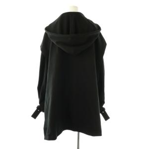 ADORE 2点セット ドライポンチフードブルゾン ジャケット ノースリーブ スウェット 長袖 38 黒 531-1150215