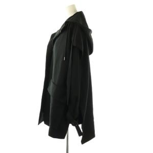 ADORE 2点セット ドライポンチフードブルゾン ジャケット ノースリーブ スウェット 長袖 38 黒 531-1150215