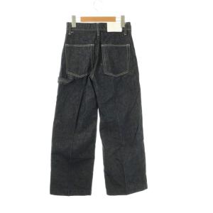 ebure 25SS 11.5オンスデニム パンツ ストレート ジッパーフライ コットン 34 紺 /NR OS