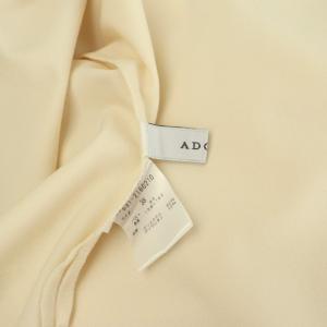 ADORE コンパクトラッセルイージーポンチョ カットソー 長袖 オーバーサイズ ドレープ 38 ホワイト /MY