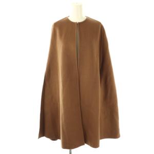 ウール ケープコート 1 ブラウン
