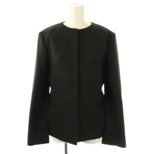 トリプルクロスジャケット ノーカラージャケット 36 ブラック /ES OS