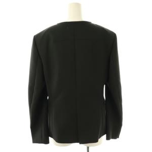 ADORE トリプルクロスジャケット ノーカラージャケット 36 ブラック /ES OS