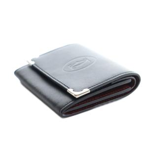 Cartier マスト ドゥ コインケース 小銭入れ レザー 黒 ブラック /AQ OS OH