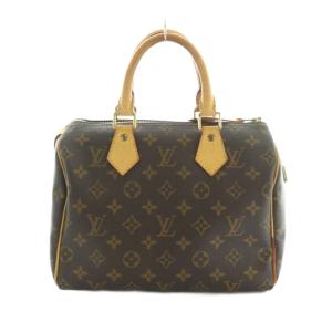 LOUIS VUITTON スピーディ25 ハンドバッグ モノグラム柄 ブラウン M41528