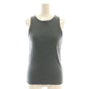 24AW アメスリタンクトップ カットソー リブ XS グレー /CX OS