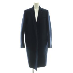 フィービー期 クロンビーコート ウール 36 ダークネイビー