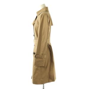 BURBERRY BLUE LABEL ウールライナー付きトレンチコート アウター 36 ベージュ ベルト付き /CX OS