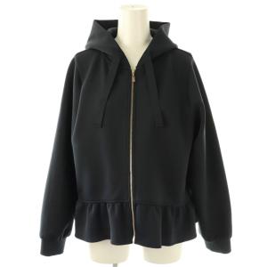 24SS ダブルジャージーパーカー ブルゾン 38 ダークネイビー /ES OS