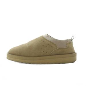 SUICOKE MOUTON SABO ムートンサボシューズ スエードレザー 本革 24cm ベージュ パンチング SH