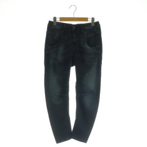 Fayza ジョグジーンズ ストレッチ 23 ネイビー /MY OS