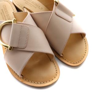 CORSO ROMA 9 フラットサンダル 36 ピンク ベージュ /SS OS