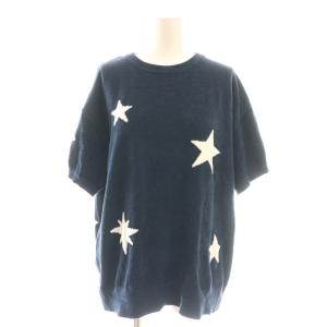 gelato pique 23SS ワンダーランドプルオーバー  ショートパンツ セット ルームウエア ニット カットソー 星柄