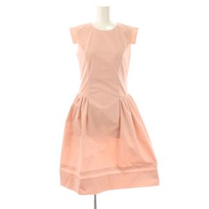ノースリーブ ワンピース ひざ丈 38 ピンク 26608 /DF OS