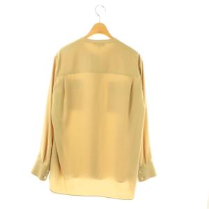 Theory 23SS PRIME GGT PKT DETAIL BLOUSE シャツ ブラウス 長袖 S ベージュ